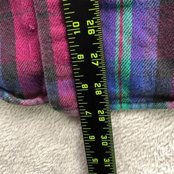 Vintage Five Brother Mens Shirt Size 2XL Long Sleeve Plaid Flannel Button Up Y2K - Picture 6 of 13